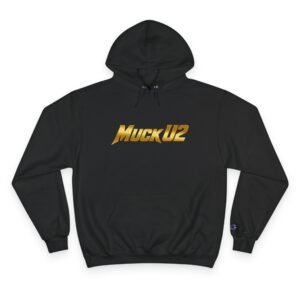 MuckU2 Hoodie – Gold Logo Poker Pullover