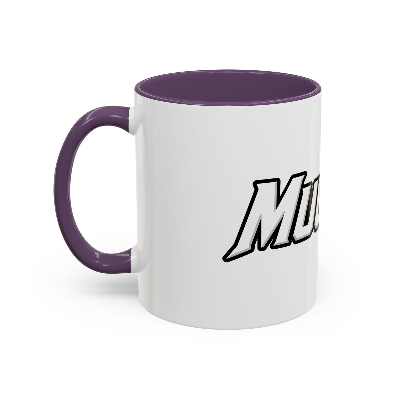 MuckU2 Mug – White & Red Logo Poker Coffee Mug