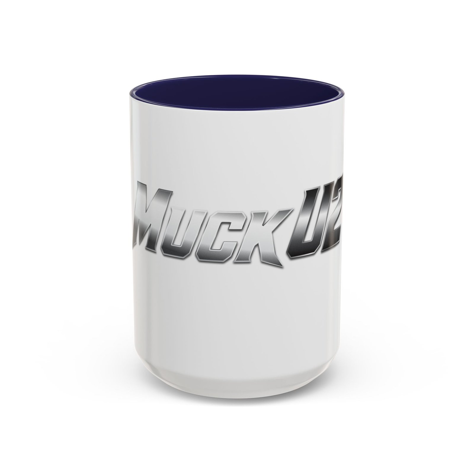 MuckU2 Mug – Silver Logo Poker Coffee Mug