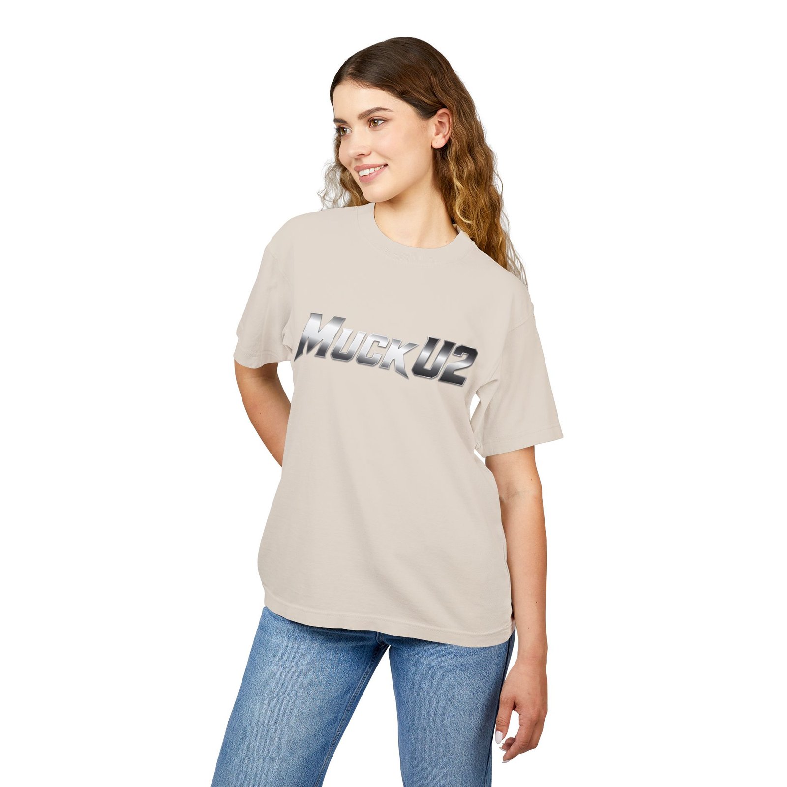MuckU2 T-Shirt – Silver Logo Poker Tee