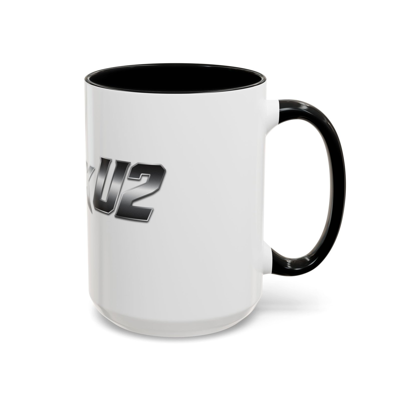 MuckU2 Mug – Silver Logo Poker Coffee Mug