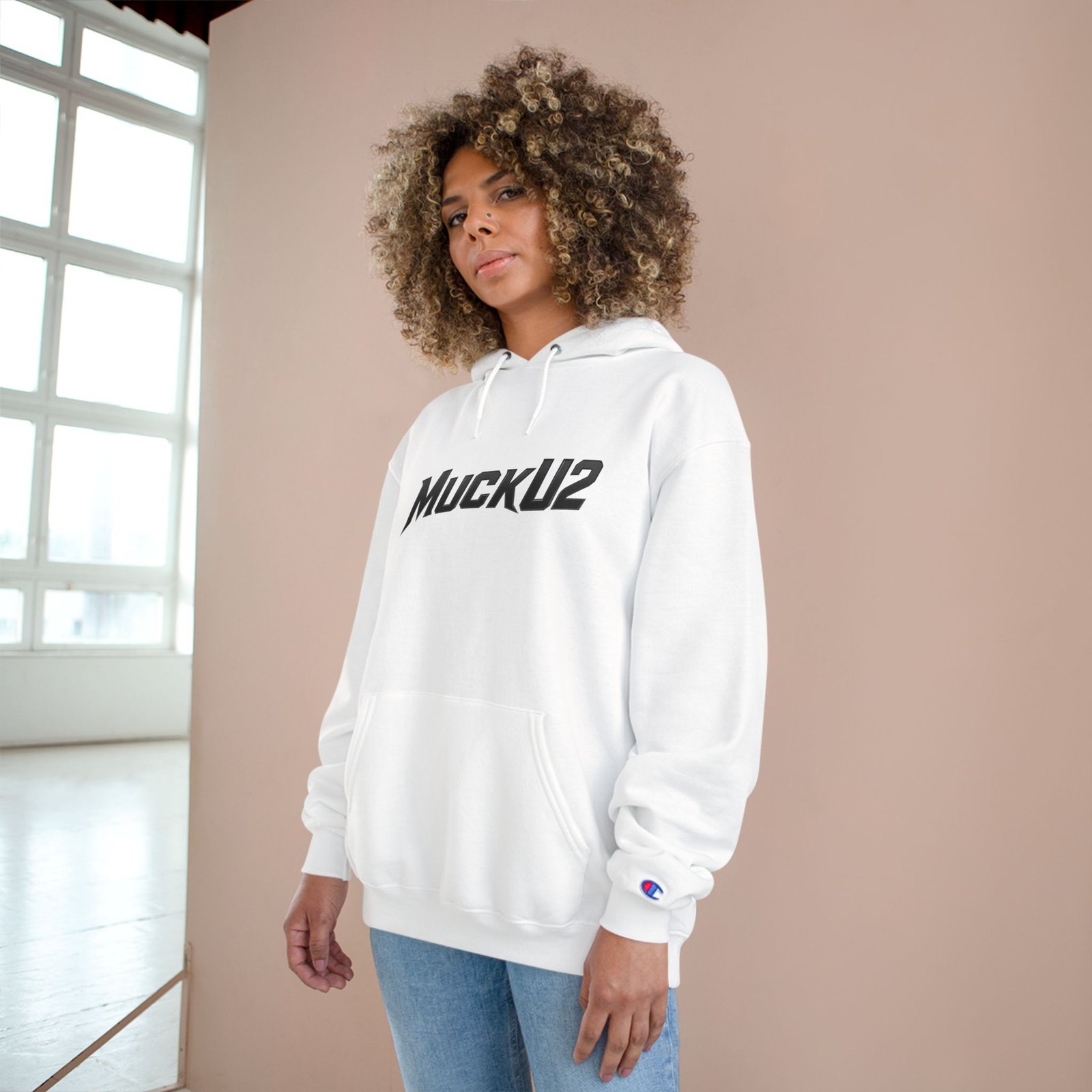 MuckU2 Hoodie – Black Logo Poker Pullover