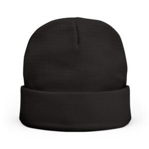 I Just Play Poker Beanie – White & Red Logo