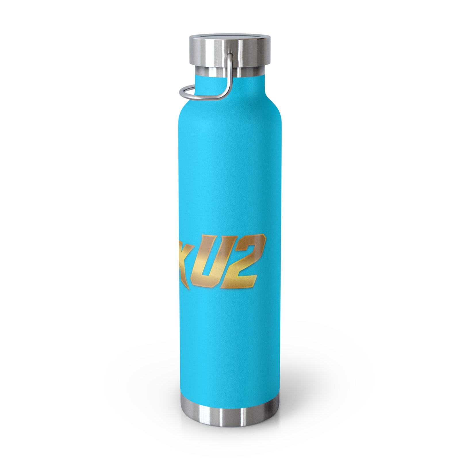 MuckU2 Insulated Water Bottle – Gold Logo