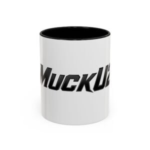 MuckU2 Mug – Black Logo Poker Coffee Mug