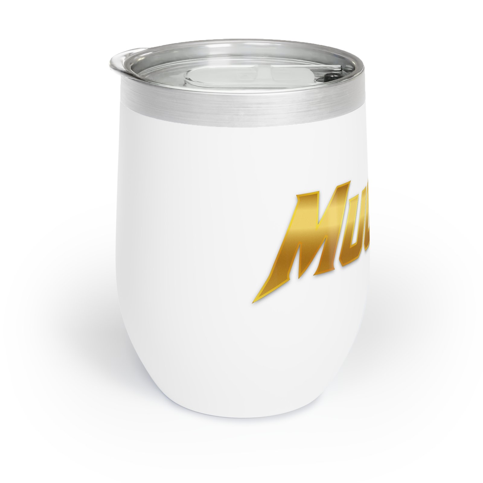 MuckU2 Wine Tumbler – Gold Poker Logo