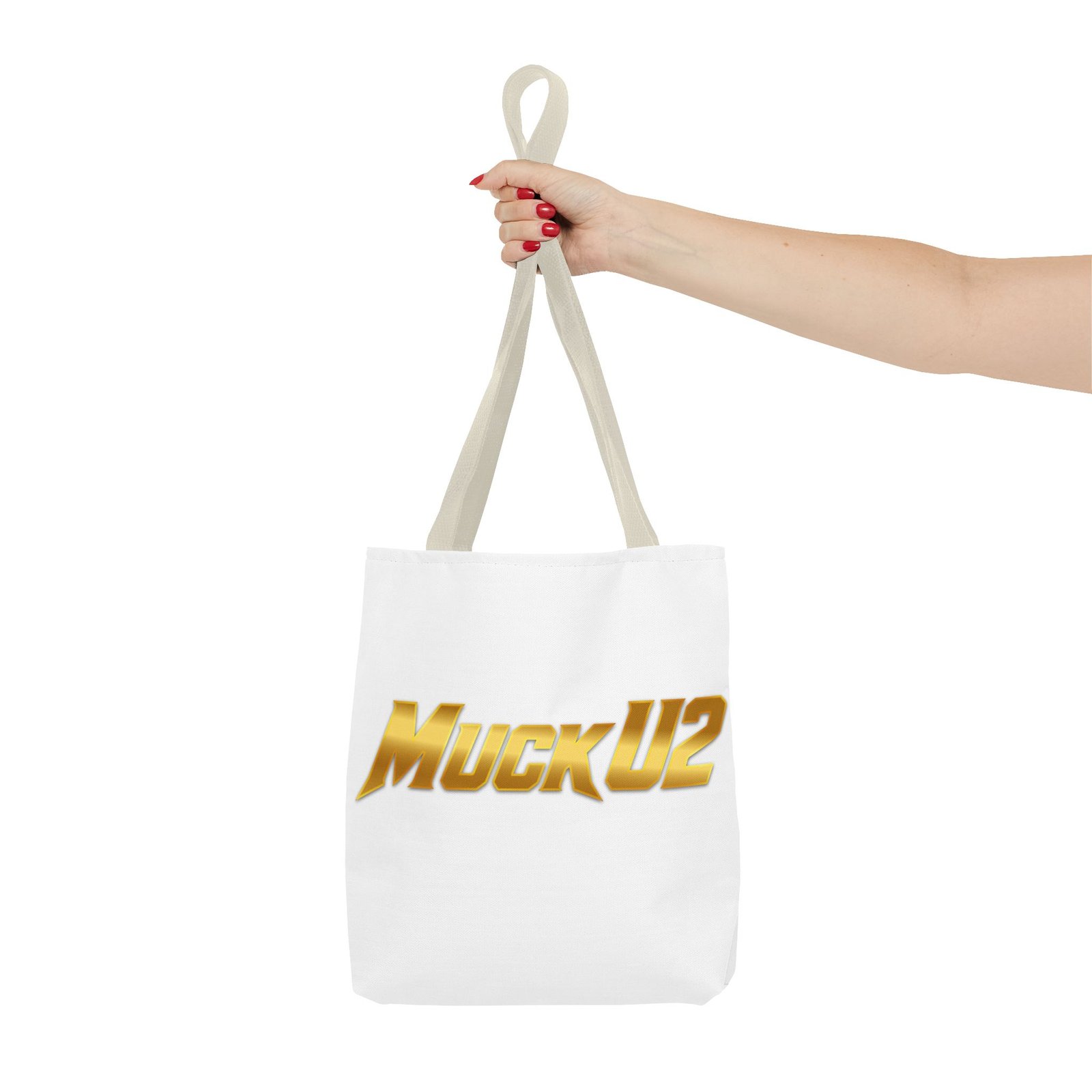 MuckU2 Tote Bag – Gold Logo Poker Bag
