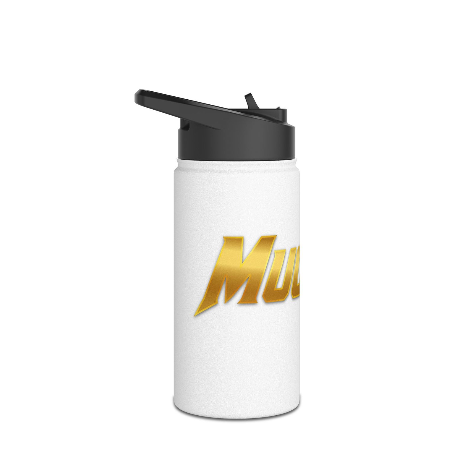 MuckU2 Stainless Steel Water Bottle – Gold Poker Logo