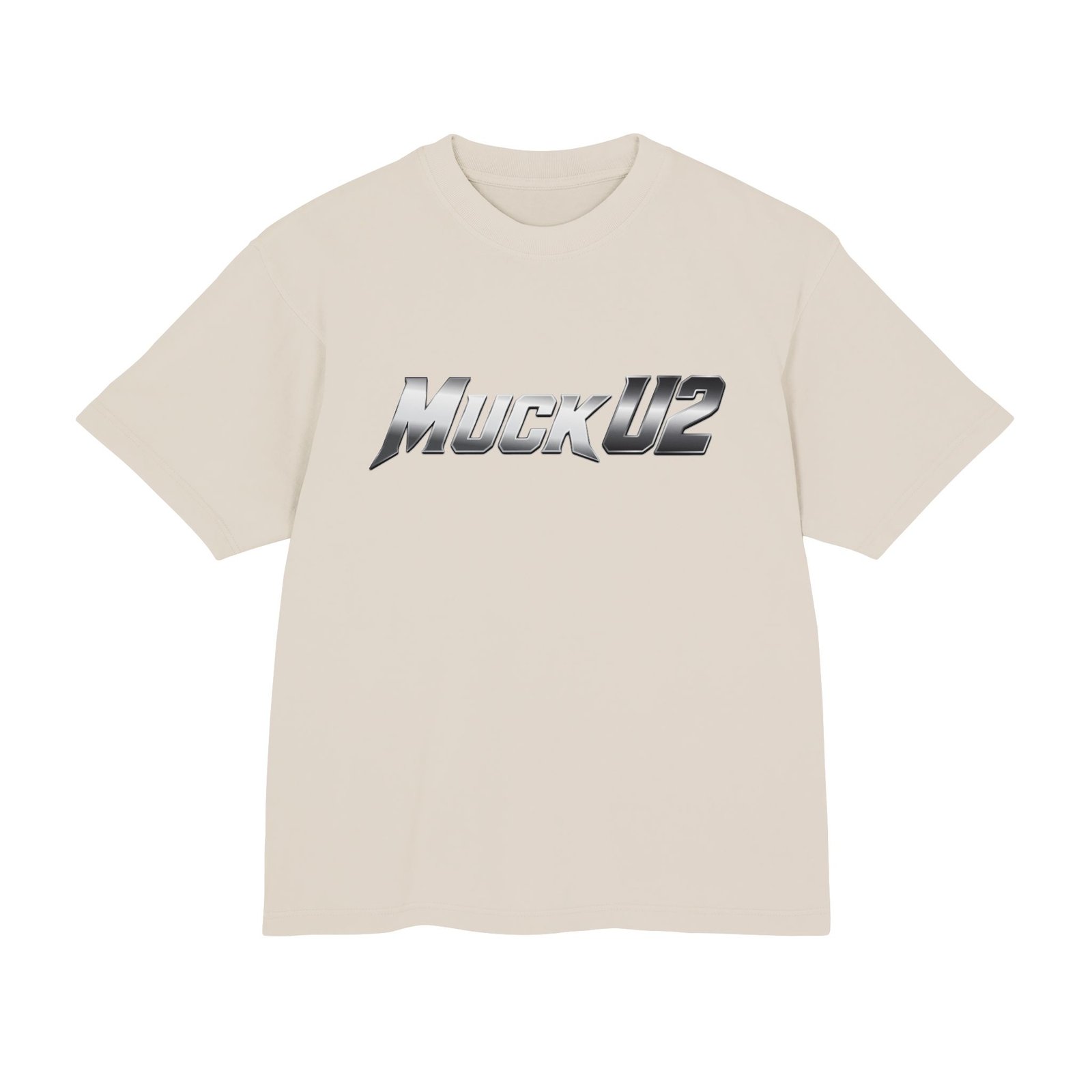 MuckU2 T-Shirt – Silver Logo Poker Tee
