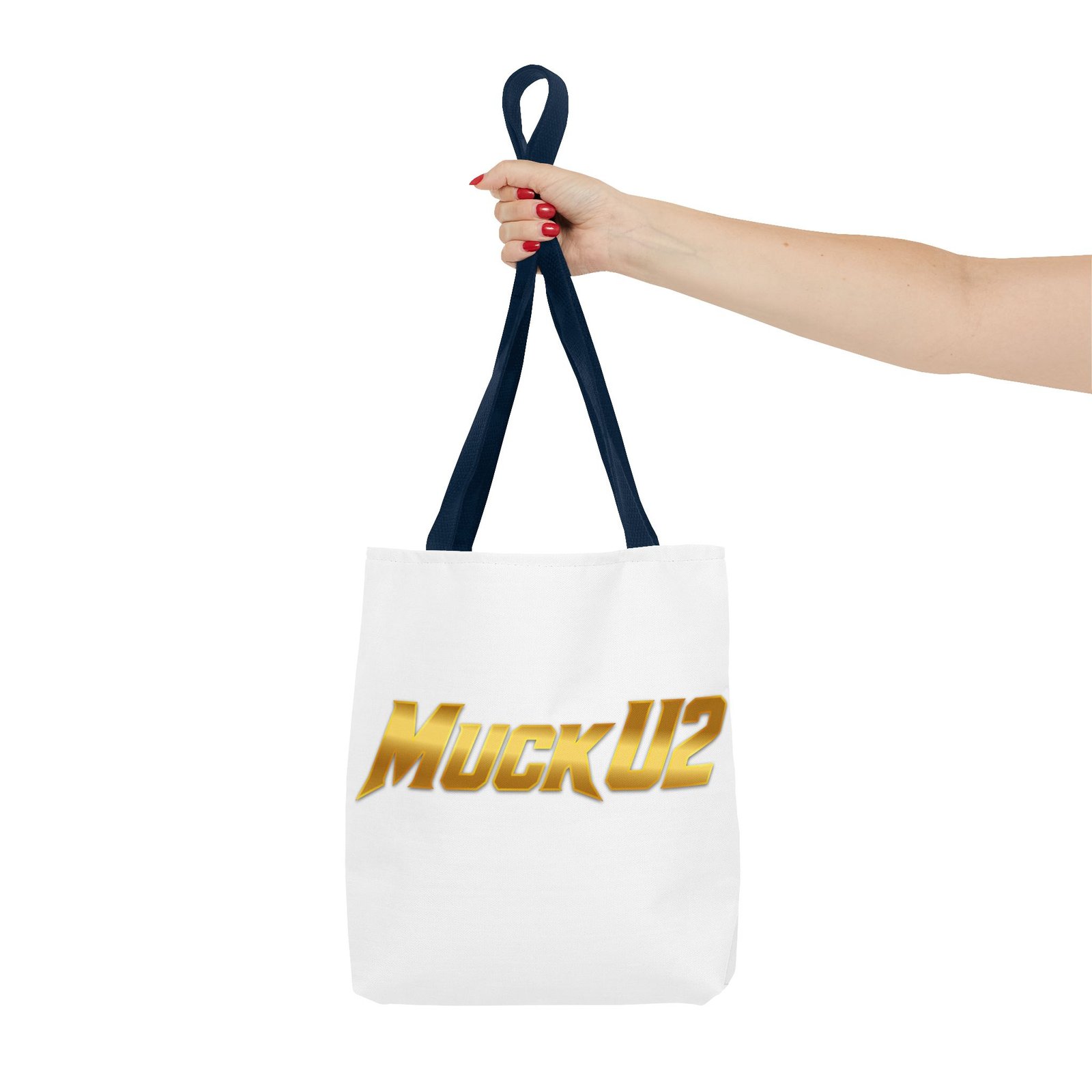 MuckU2 Tote Bag – Gold Logo Poker Bag