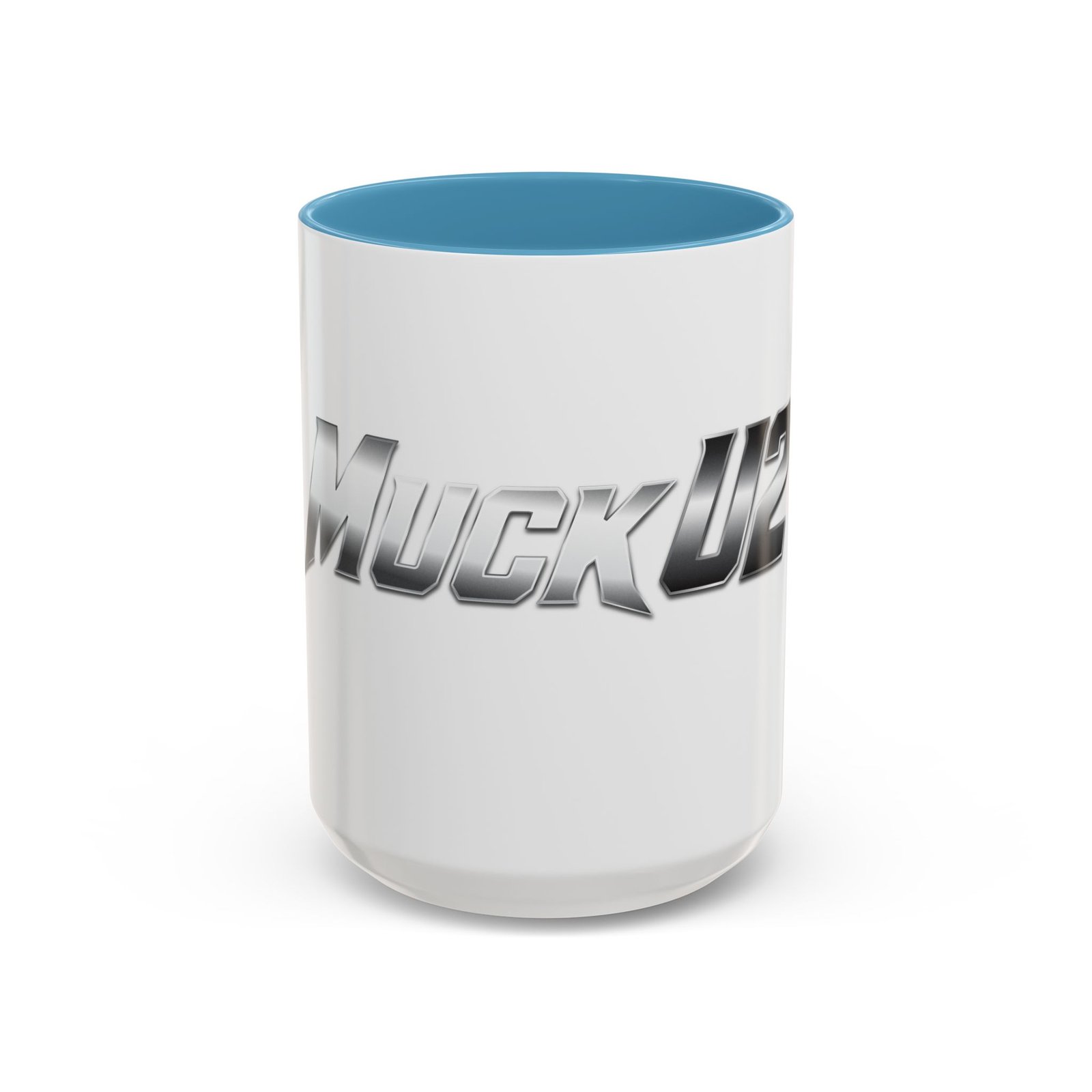 MuckU2 Mug – Silver Logo Poker Coffee Mug