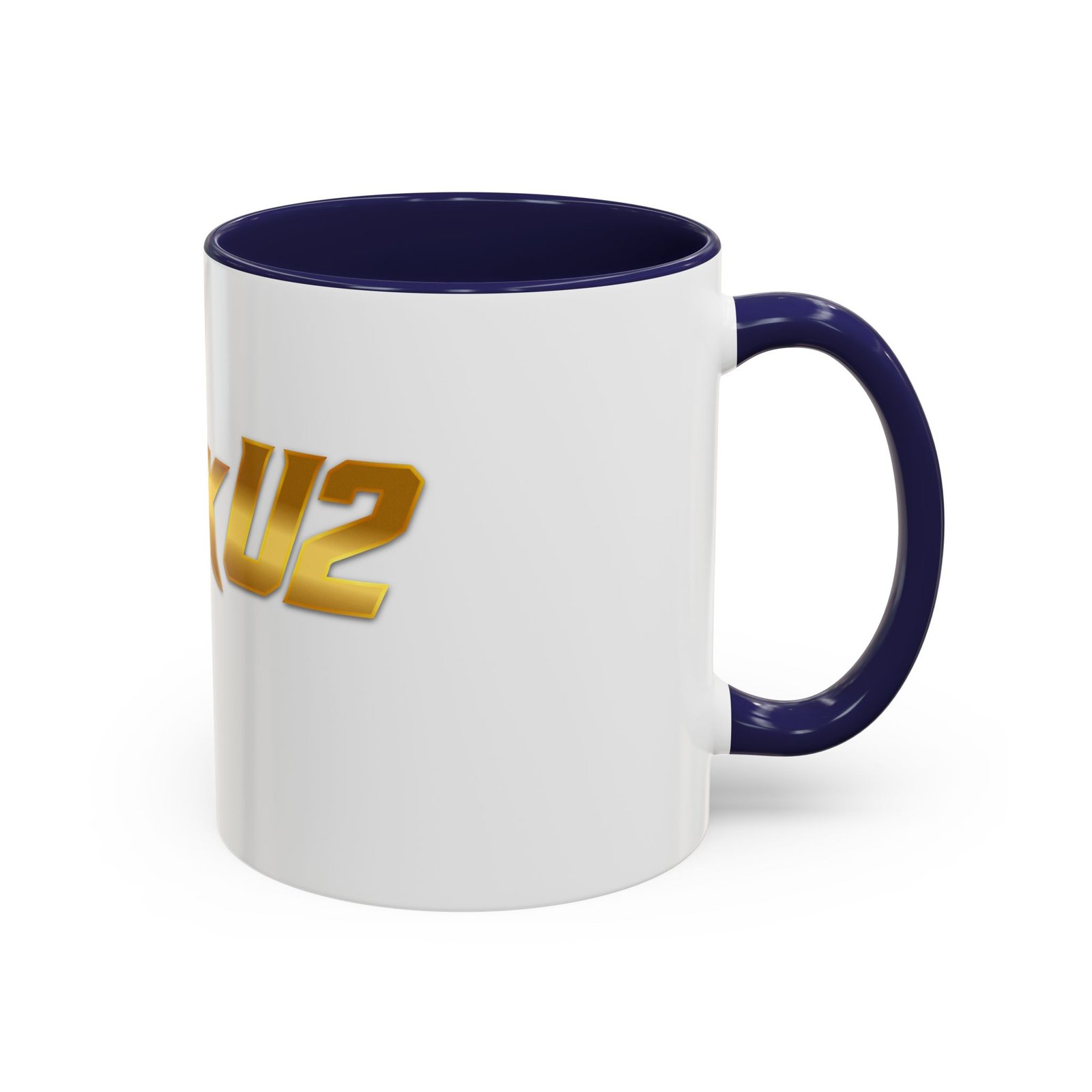 MuckU2 Mug – Gold Logo Poker Coffee Mug