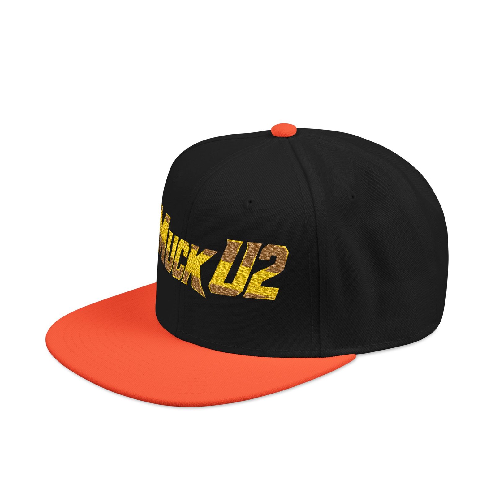 MuckU2 Snapback Poker Cap – Gold Logo