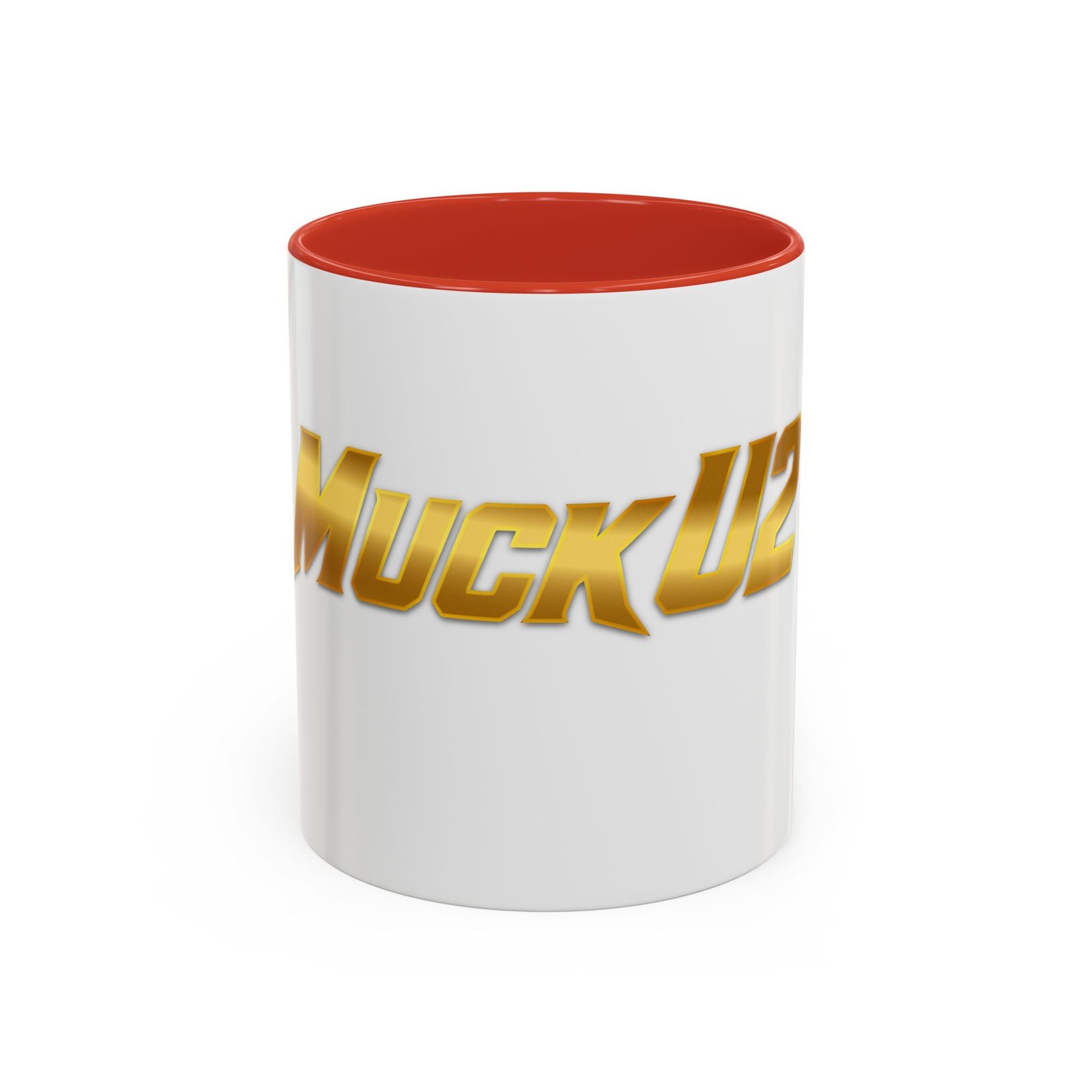 MuckU2 Mug – Gold Logo Poker Coffee Mug