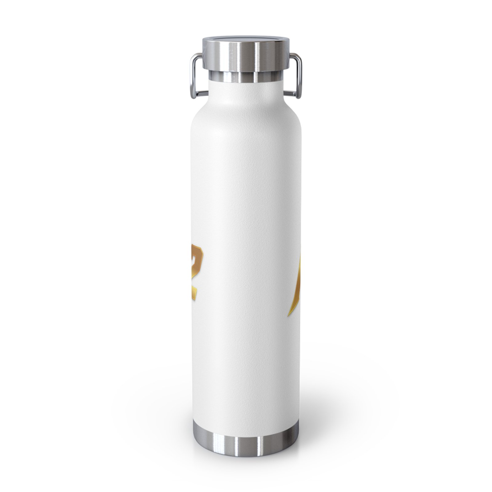 MuckU2 Insulated Water Bottle – Gold Logo