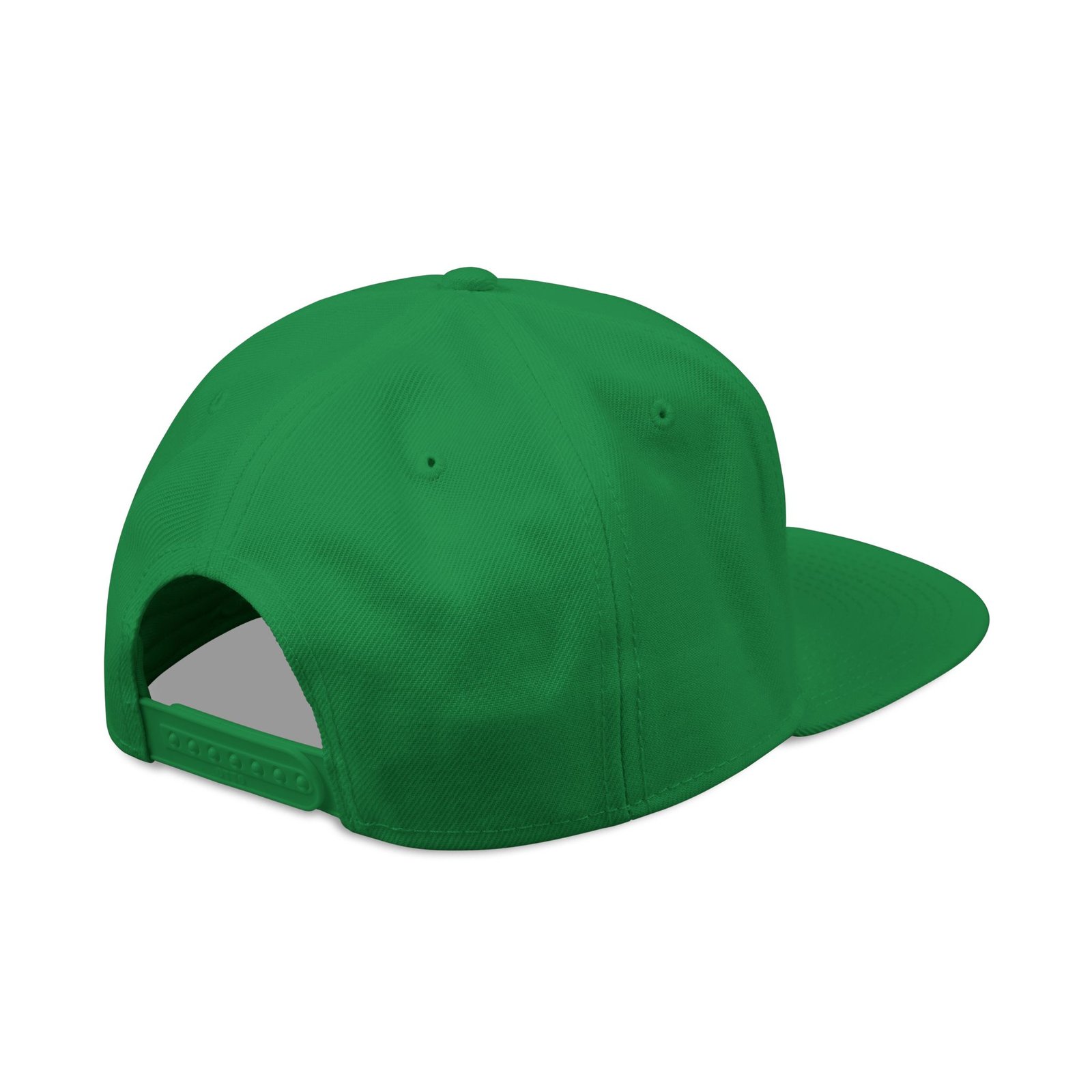MuckU2 Snapback Poker Cap – Gradient Silver & Blue Logo