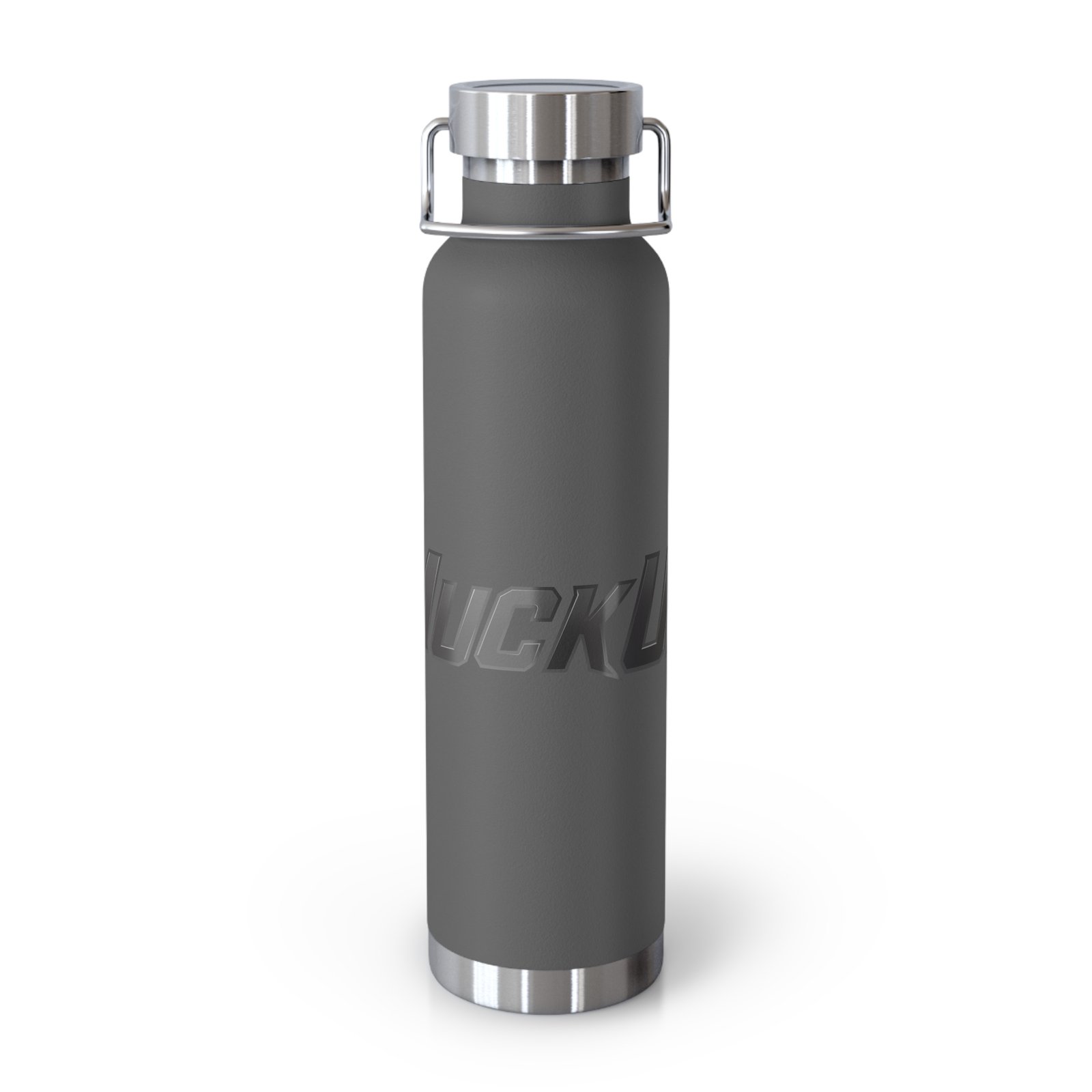 MuckU2 Insulated Water Bottle – Black Logo