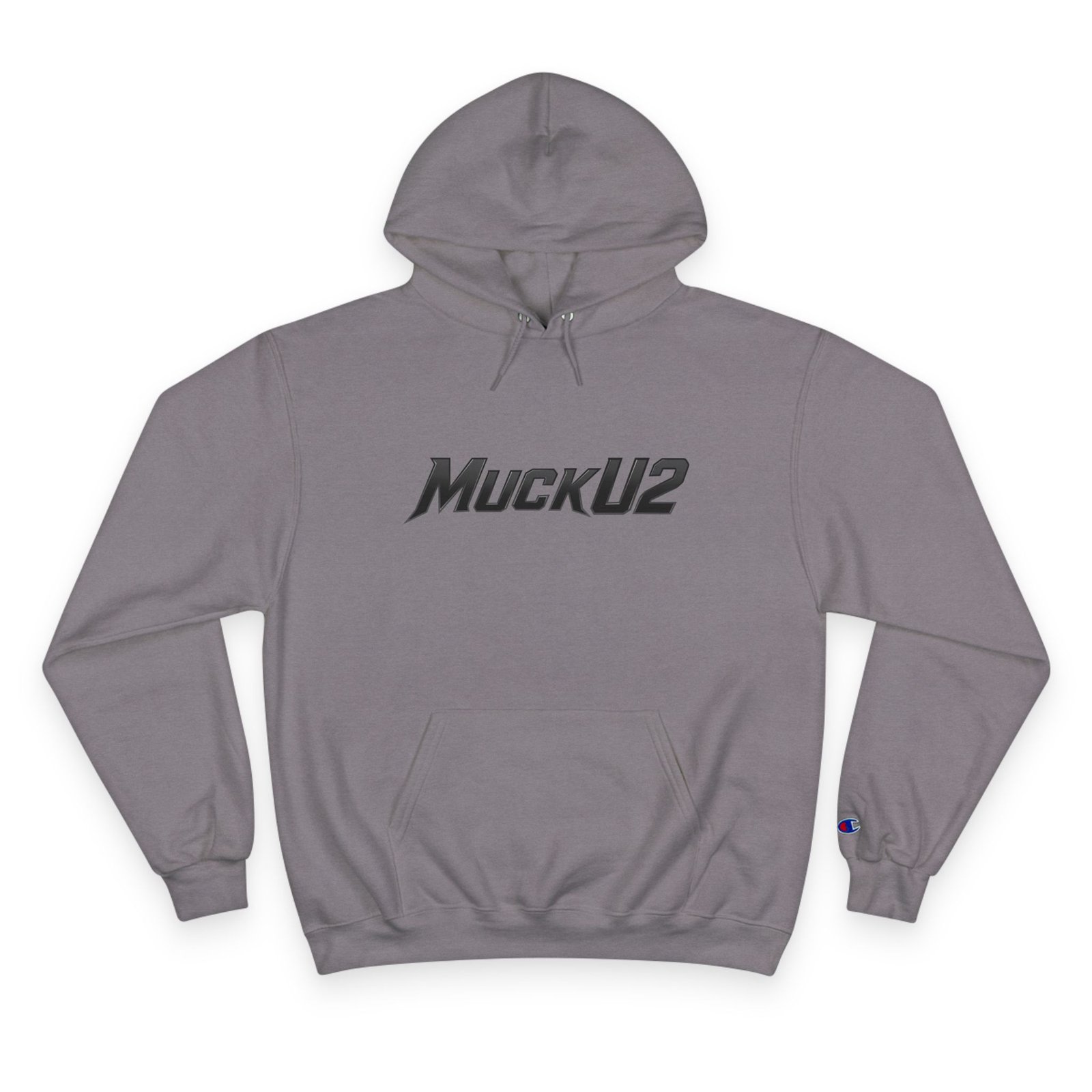 MuckU2 Hoodie – Black Logo Poker Pullover