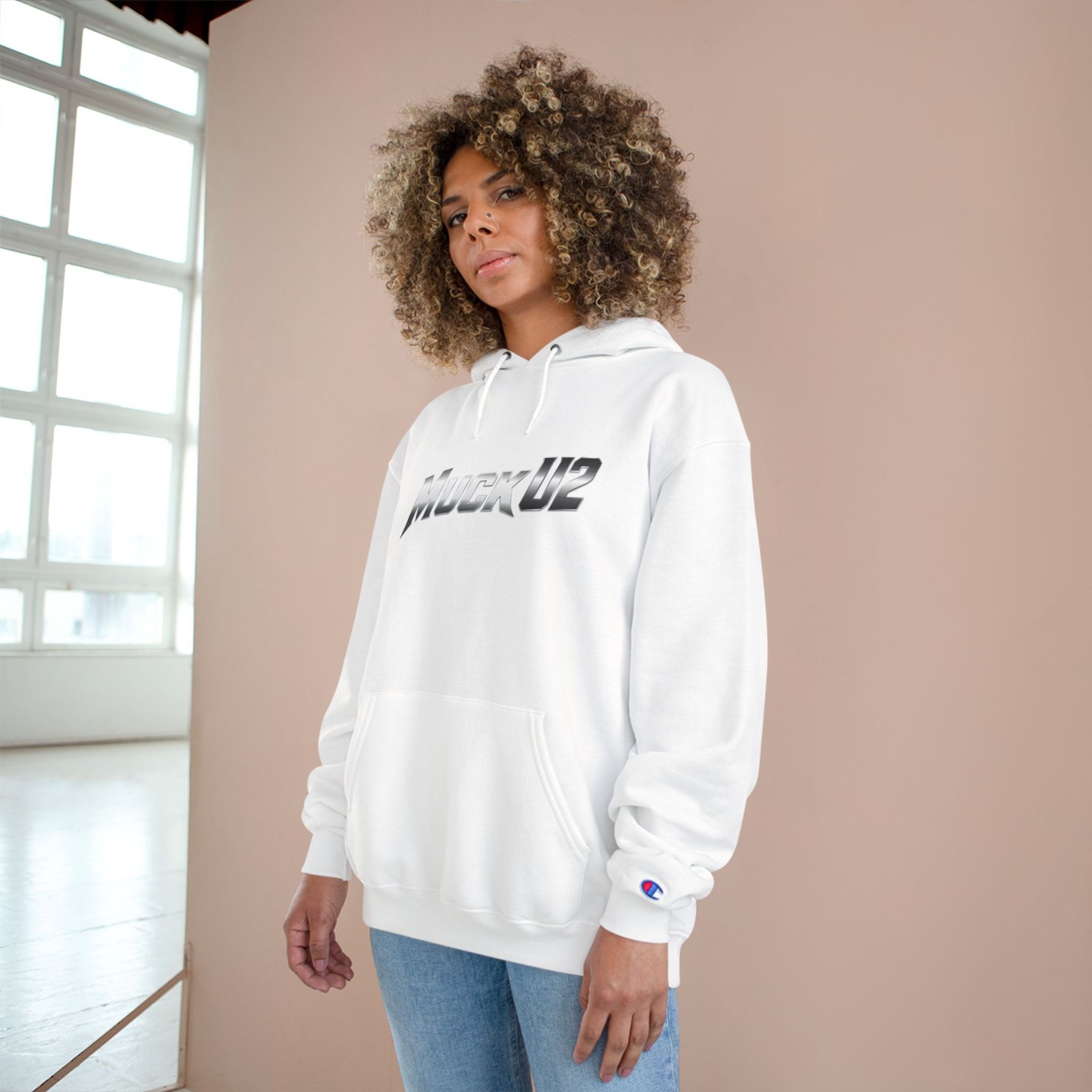 MuckU2 Hoodie – Silver Logo Poker Pullover