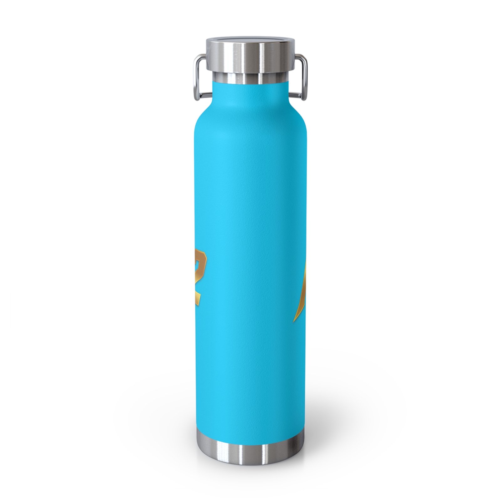 MuckU2 Insulated Water Bottle – Gold Logo