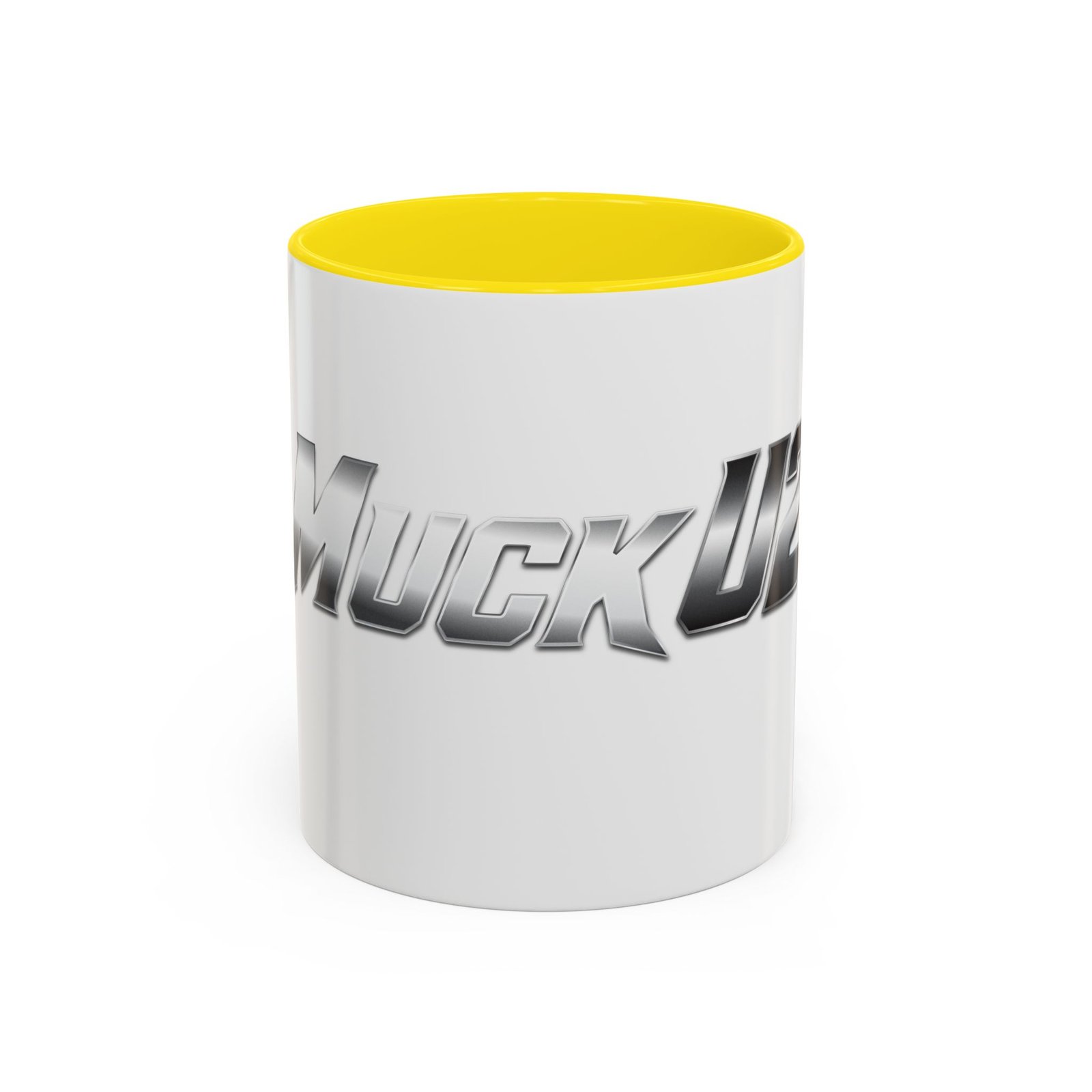 MuckU2 Mug – Silver Logo Poker Coffee Mug