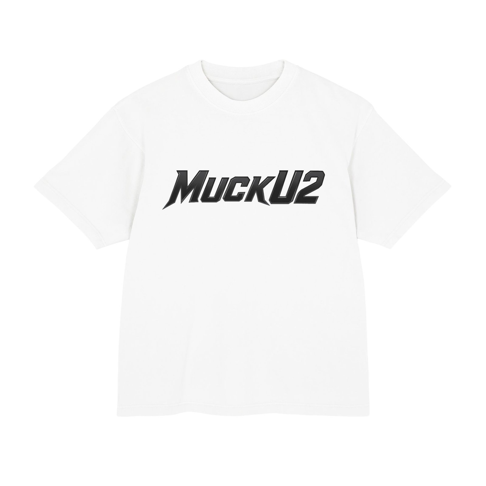 MuckU2 T-Shirt – Black Logo Poker Tee