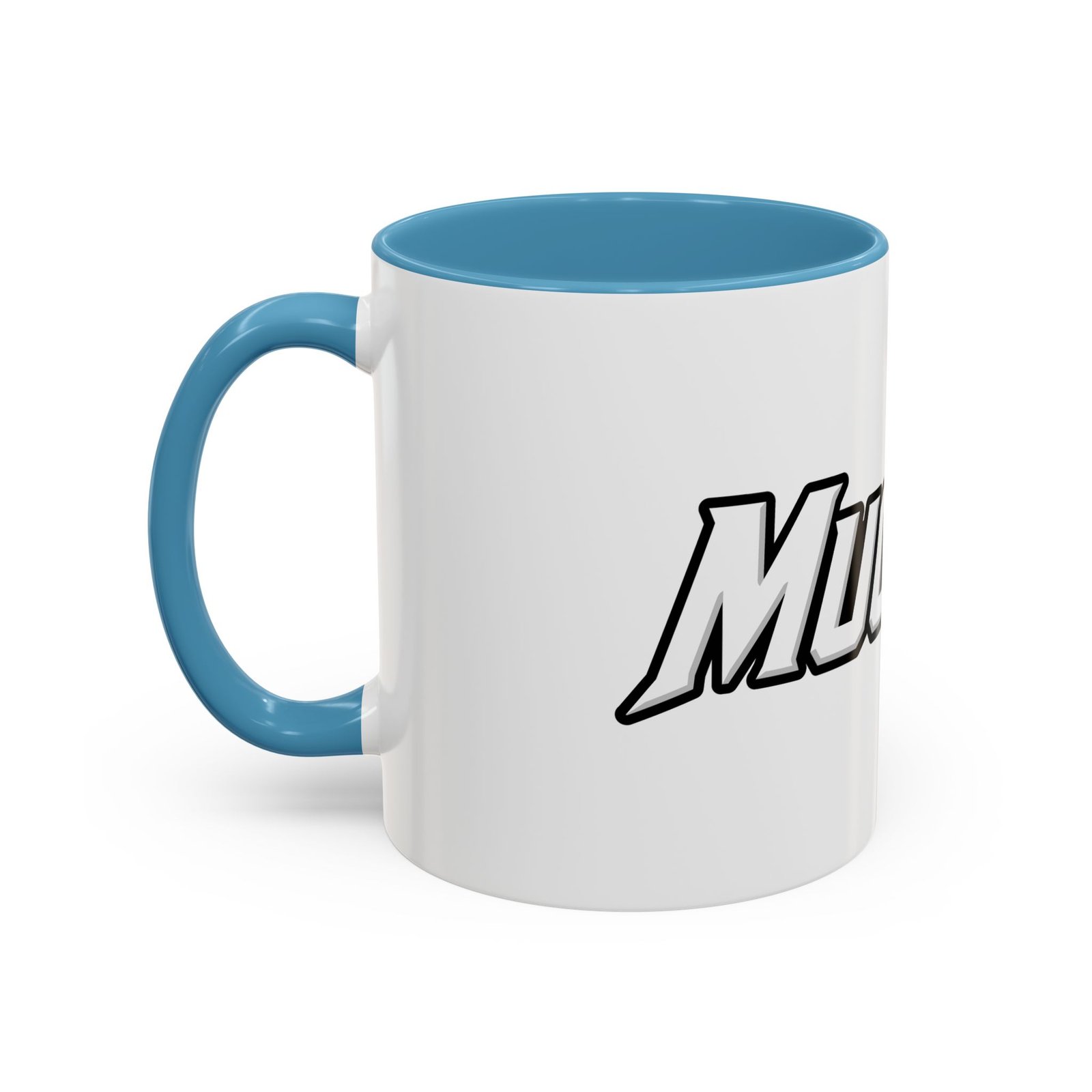 MuckU2 Mug – White & Red Logo Poker Coffee Mug