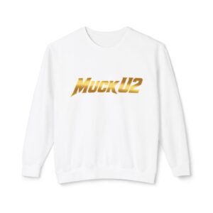 MuckU2 Sweatshirt – Gold Logo Poker Crewneck