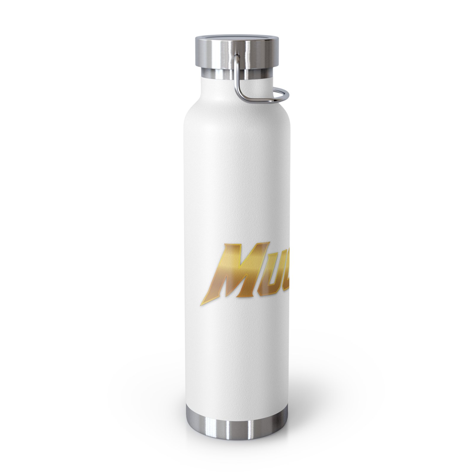 MuckU2 Insulated Water Bottle – Gold Logo