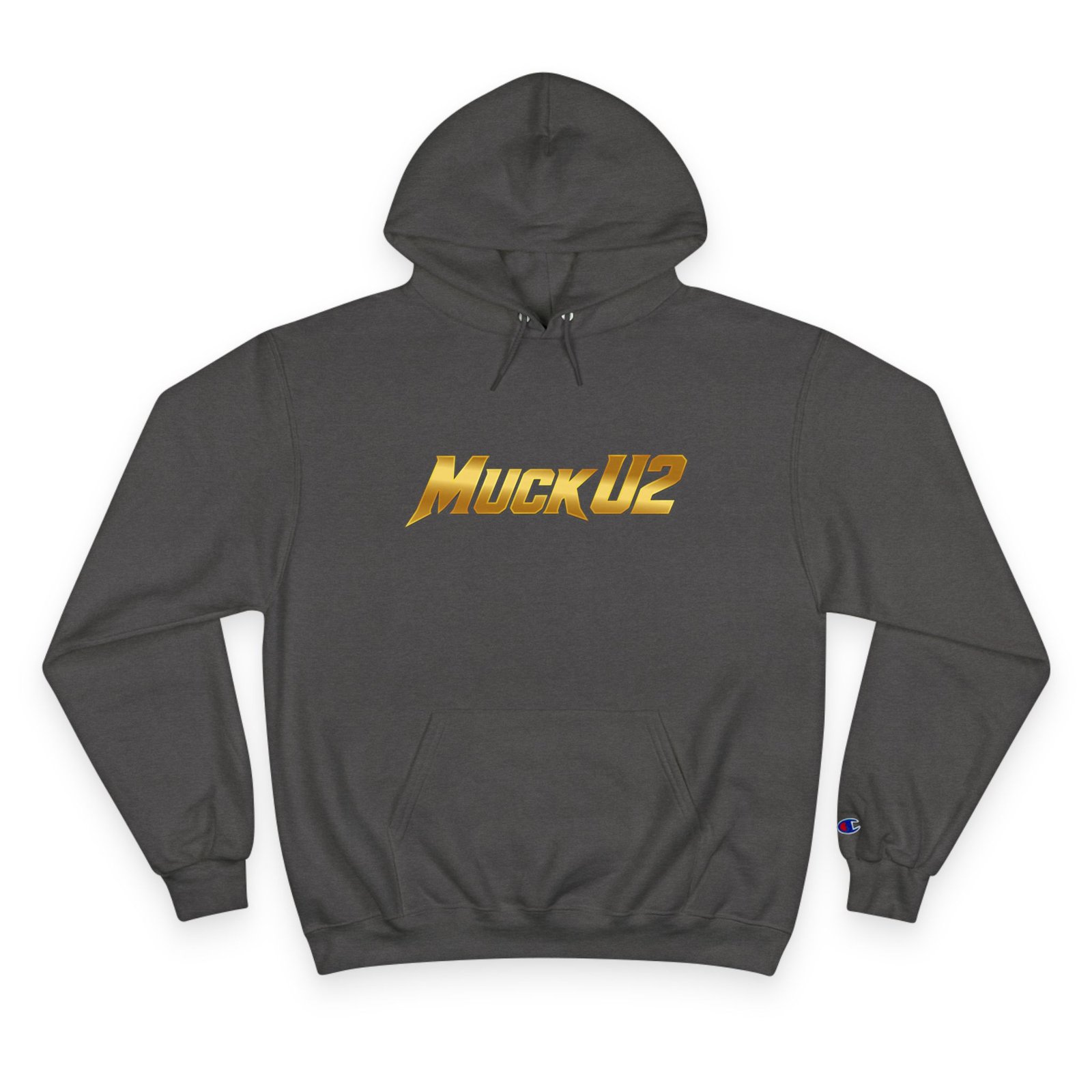 MuckU2 Hoodie – Gold Logo Poker Pullover