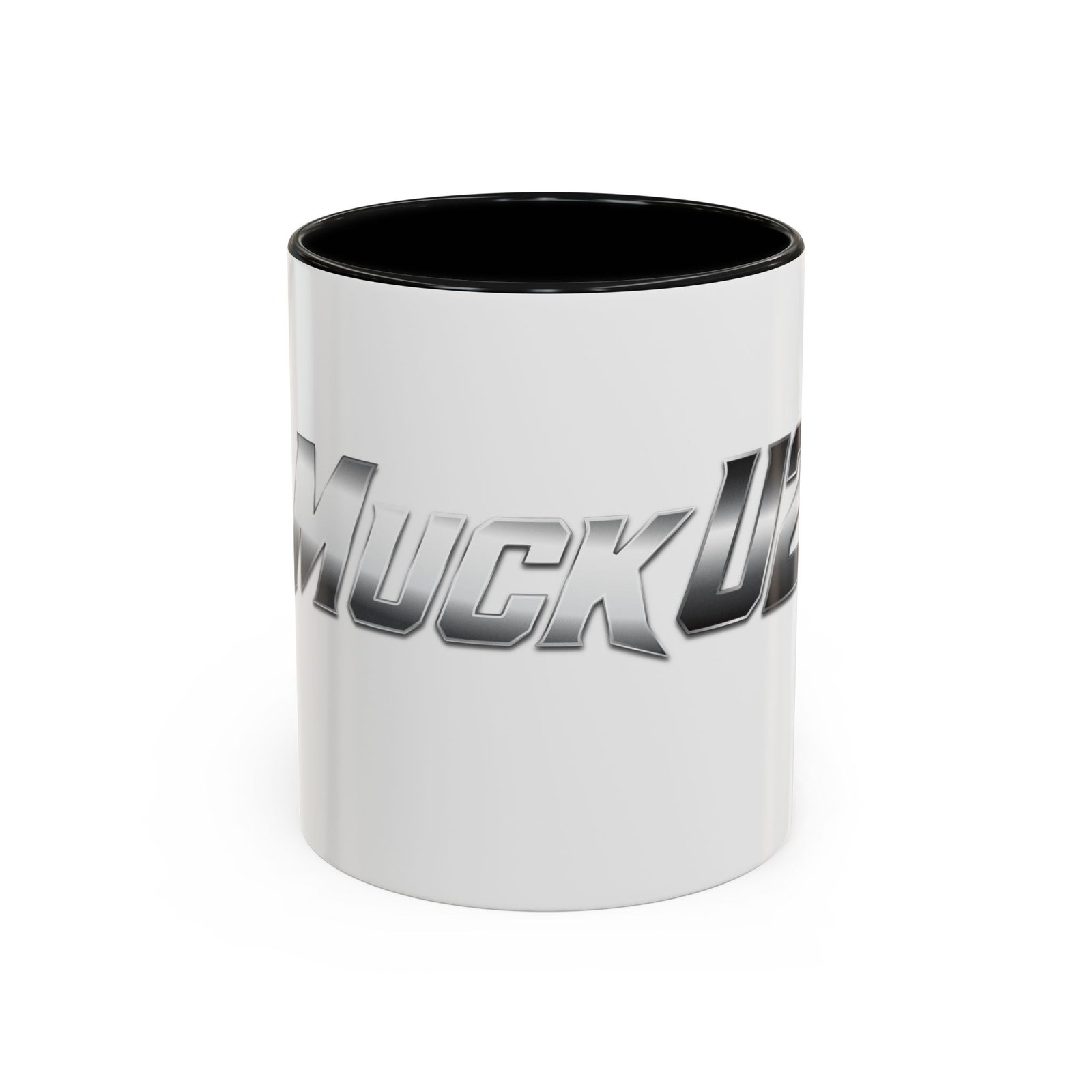 MuckU2 Mug – Silver Logo Poker Coffee Mug