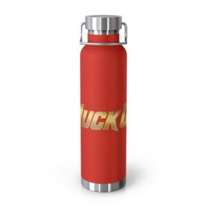 MuckU2 Insulated Water Bottle – Gold Logo
