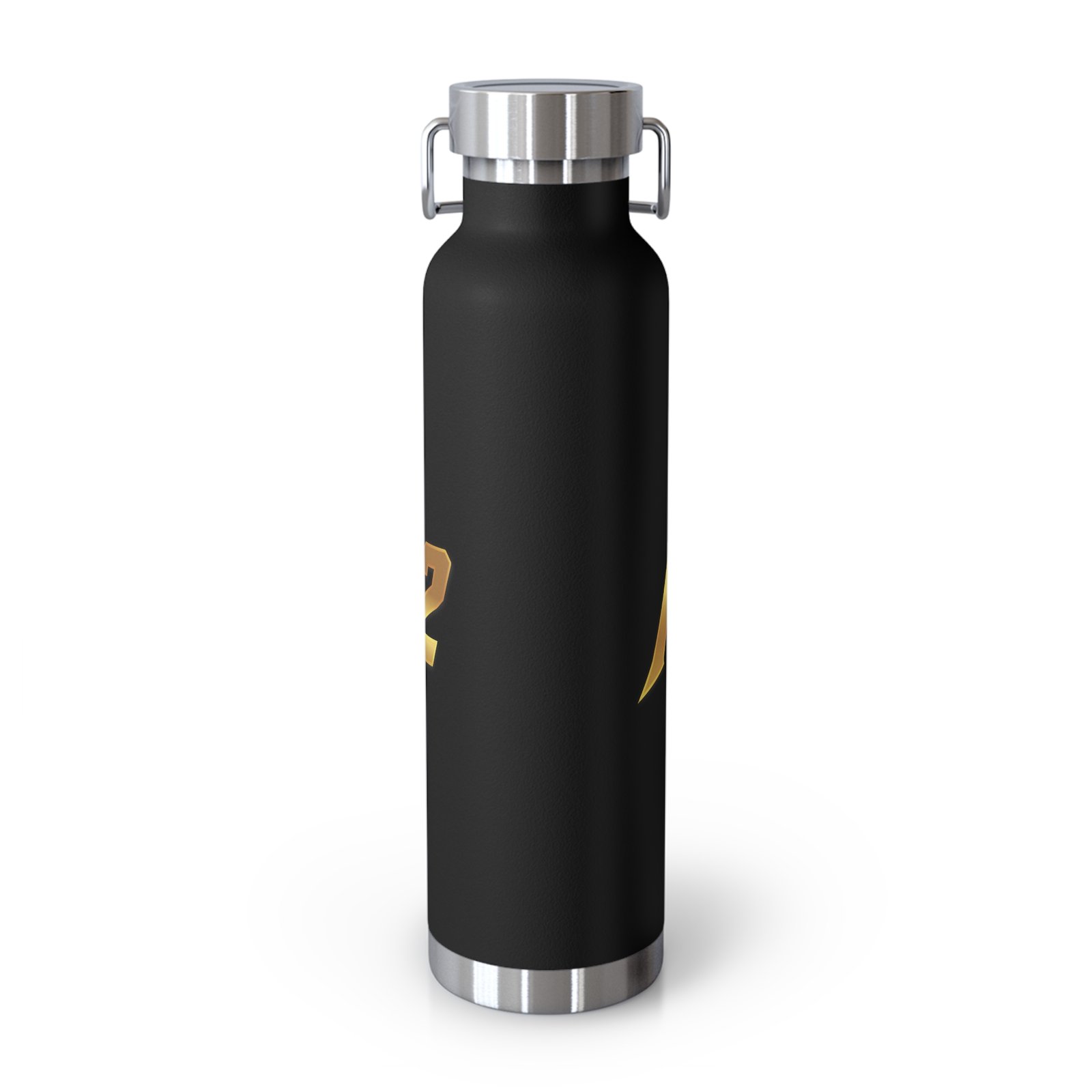 MuckU2 Insulated Water Bottle – Gold Logo