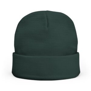I Just Play Poker Beanie – White & Red Logo