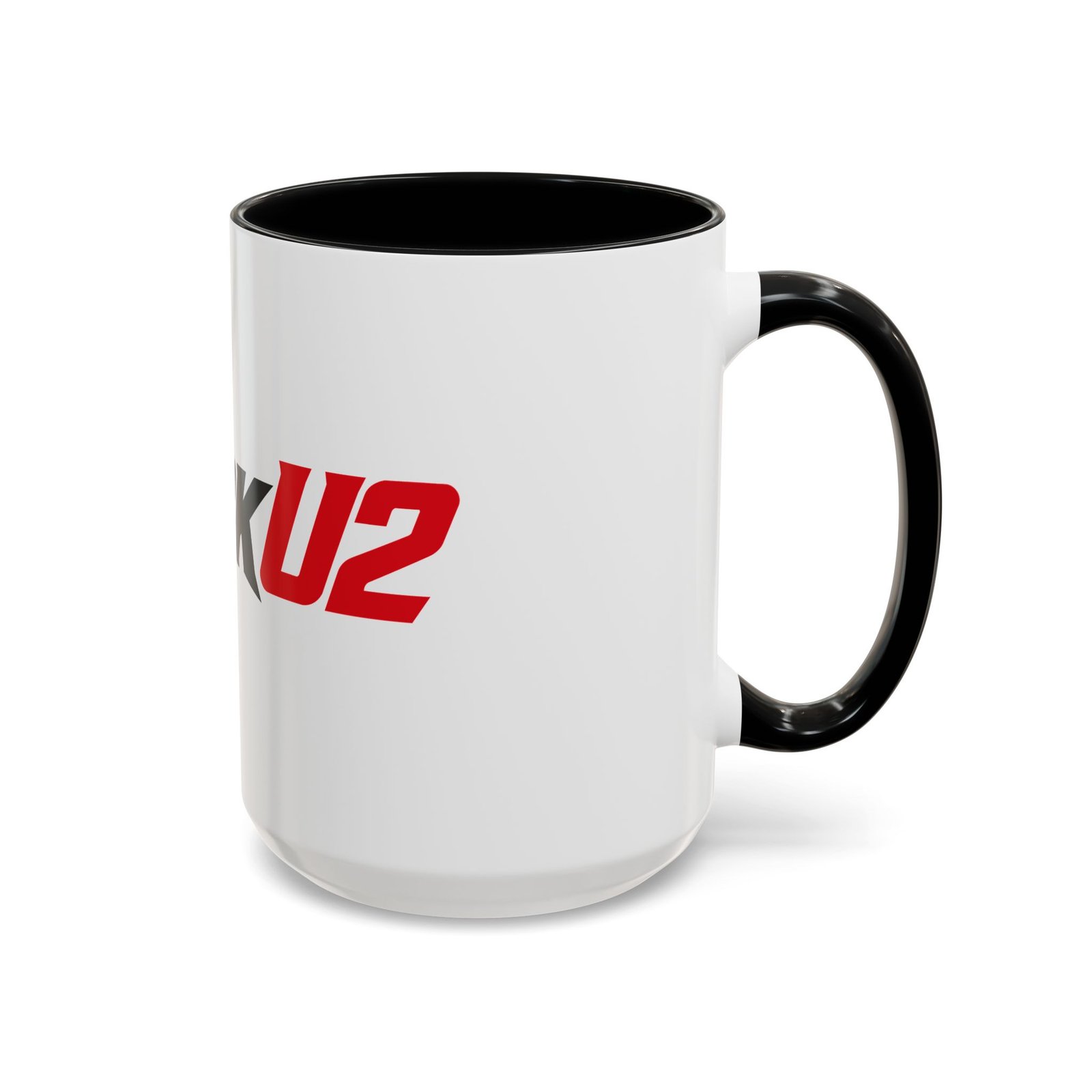 MuckU2 Mug – Black & Red Logo Poker Coffee Mug
