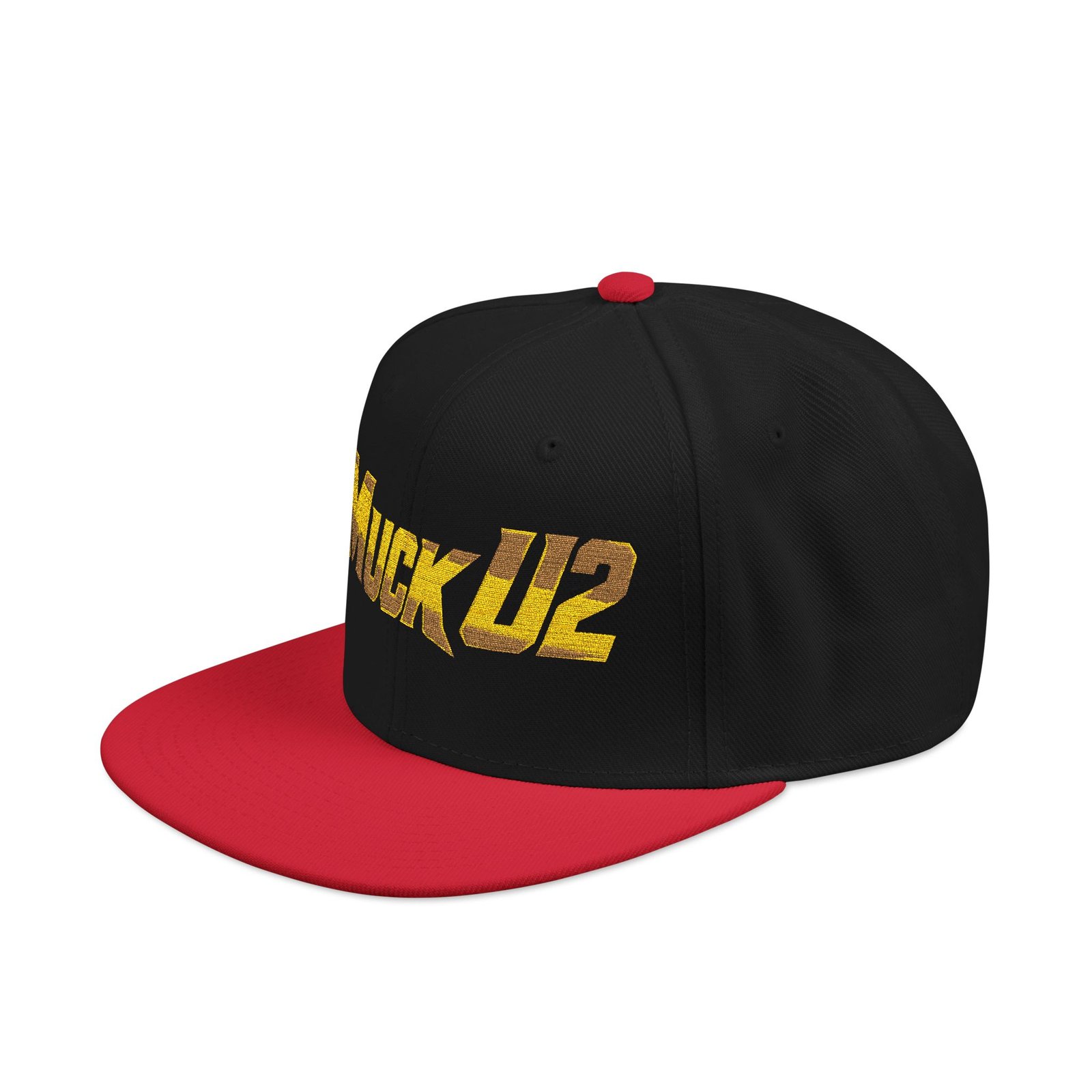 MuckU2 Snapback Poker Cap – Gold Logo