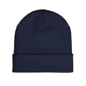 I Just Play Poker Beanie – White & Red Logo