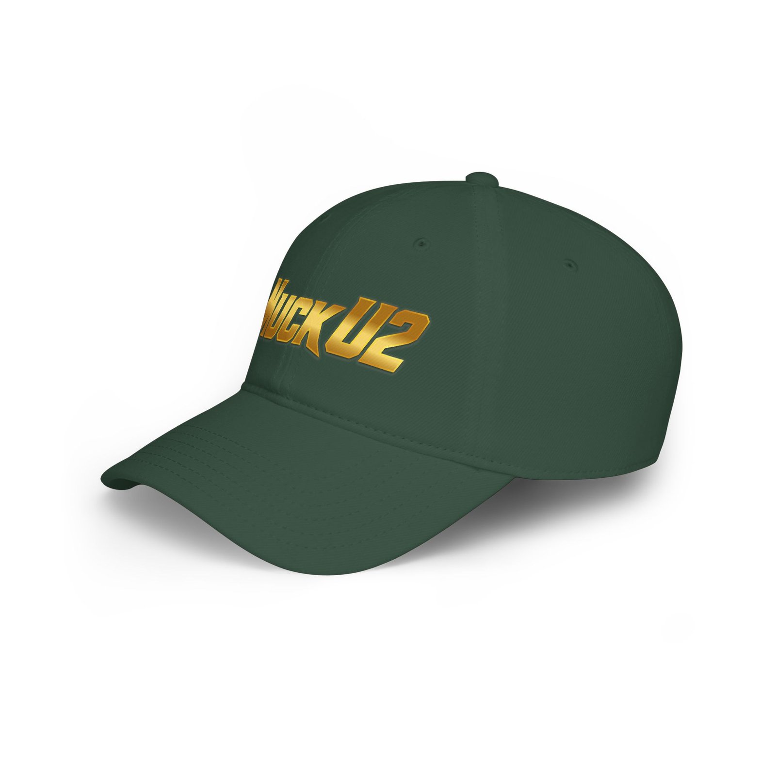 MuckU2 Poker Cap – Gold Logo Baseball Hat