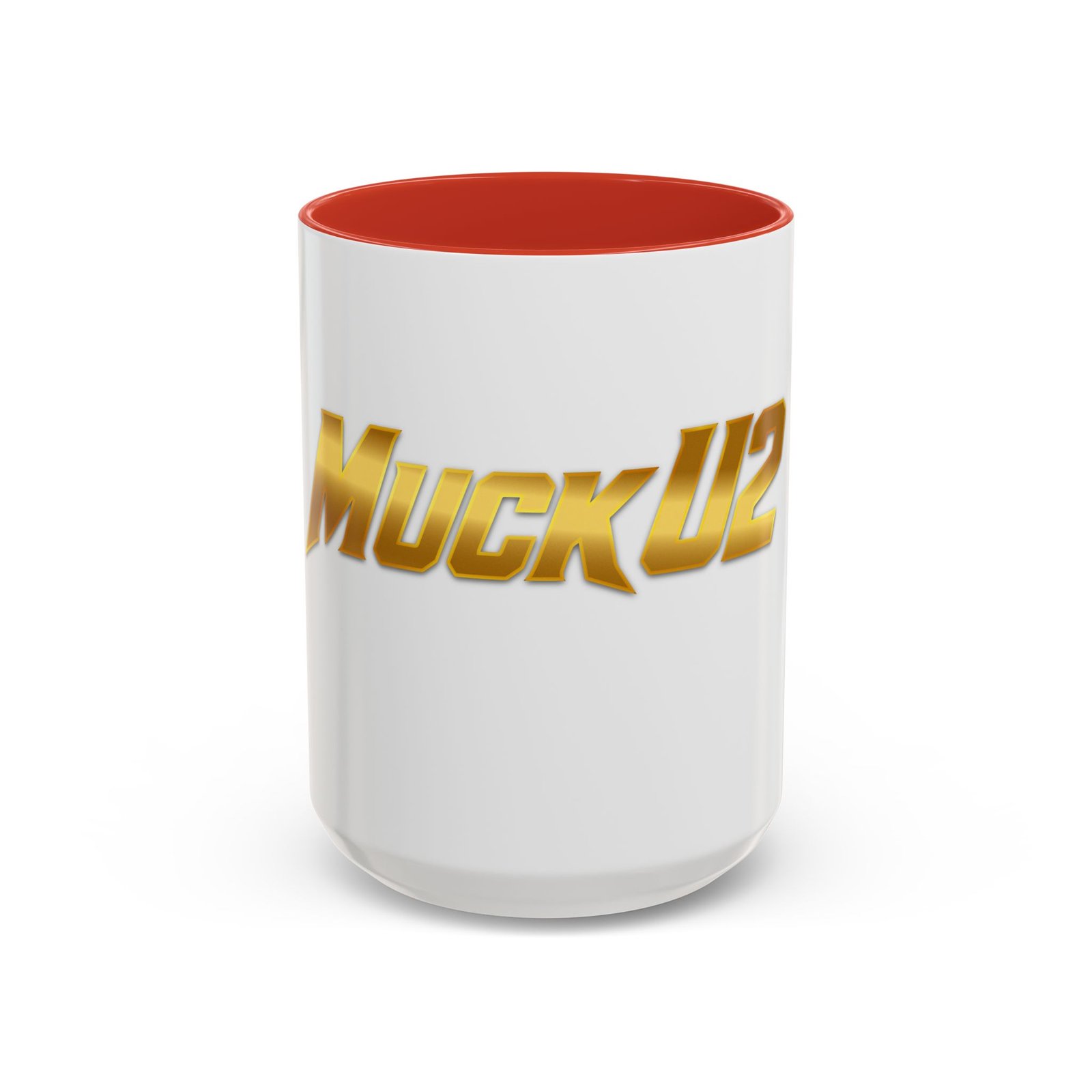 MuckU2 Mug – Gold Logo Poker Coffee Mug