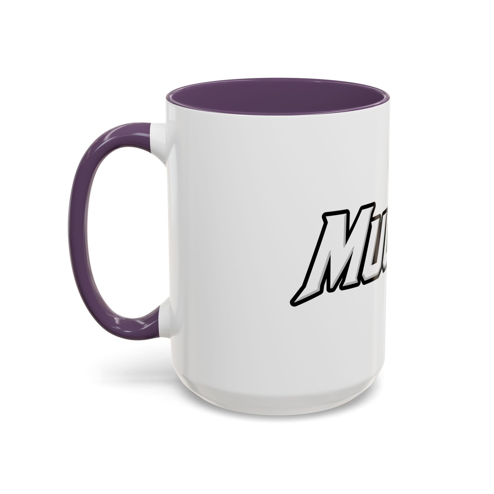 MuckU2 Mug – White & Red Logo Poker Coffee Mug