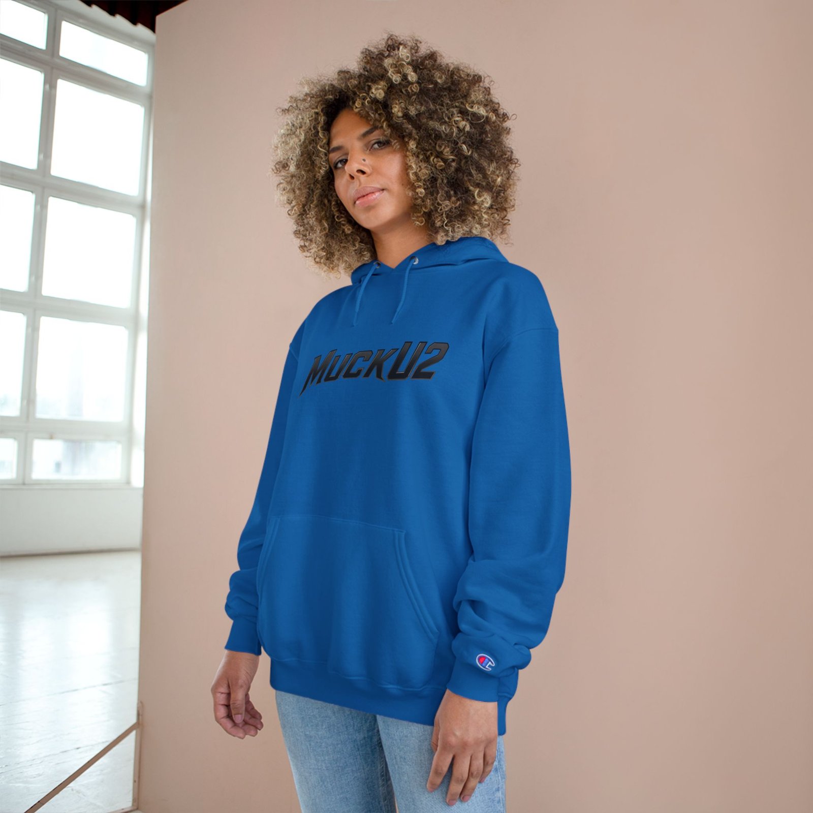 MuckU2 Hoodie – Black Logo Poker Pullover