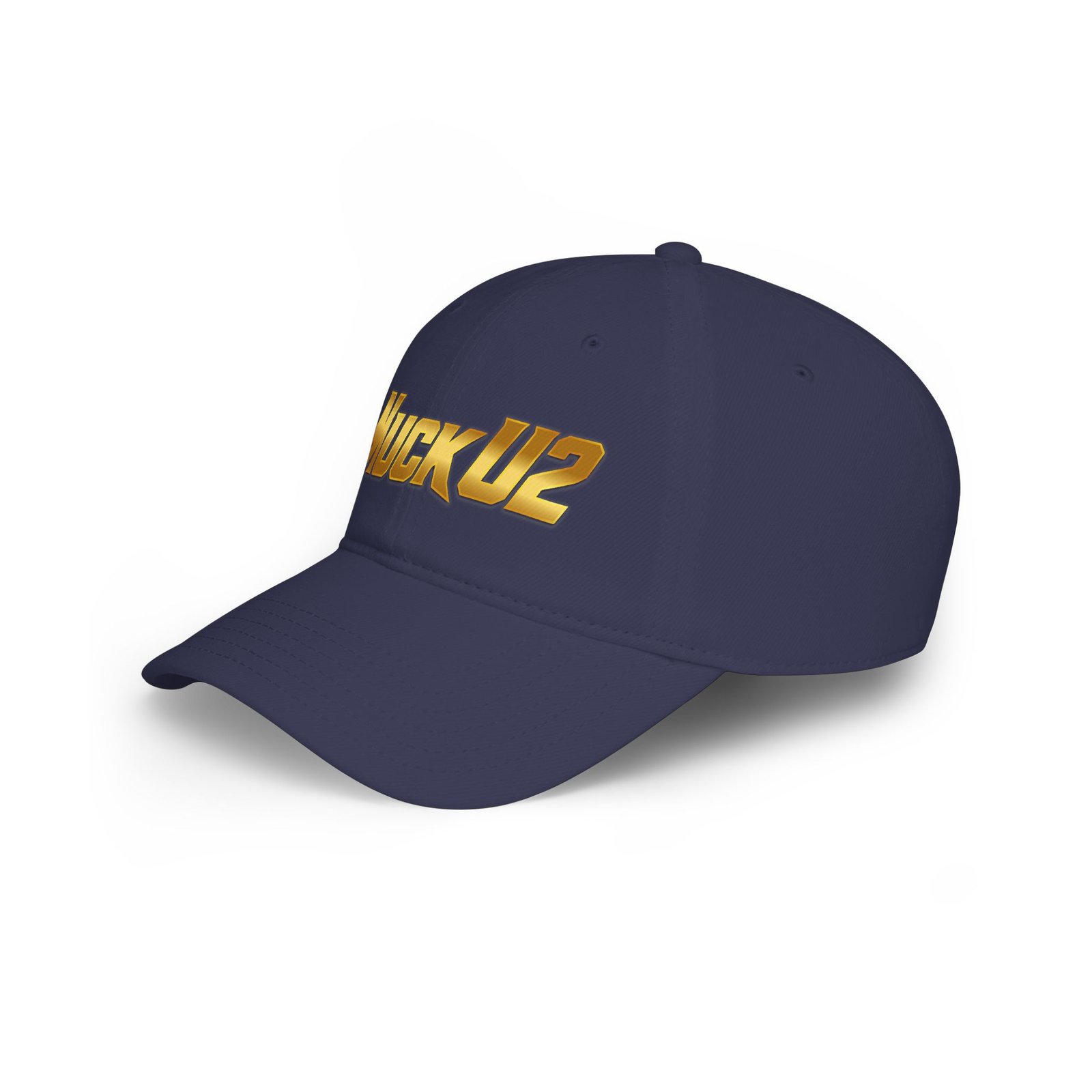 MuckU2 Poker Cap – Gold Logo Baseball Hat