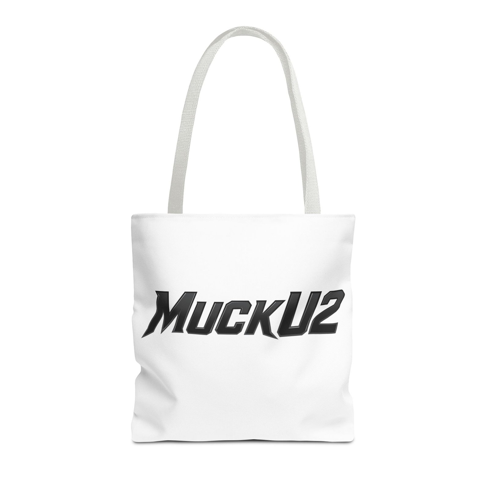 MuckU2 Canvas Tote Bag – Black Poker Logo