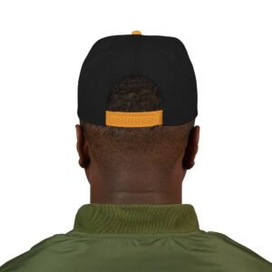 MuckU2 Snapback Poker Cap – White & Red Logo