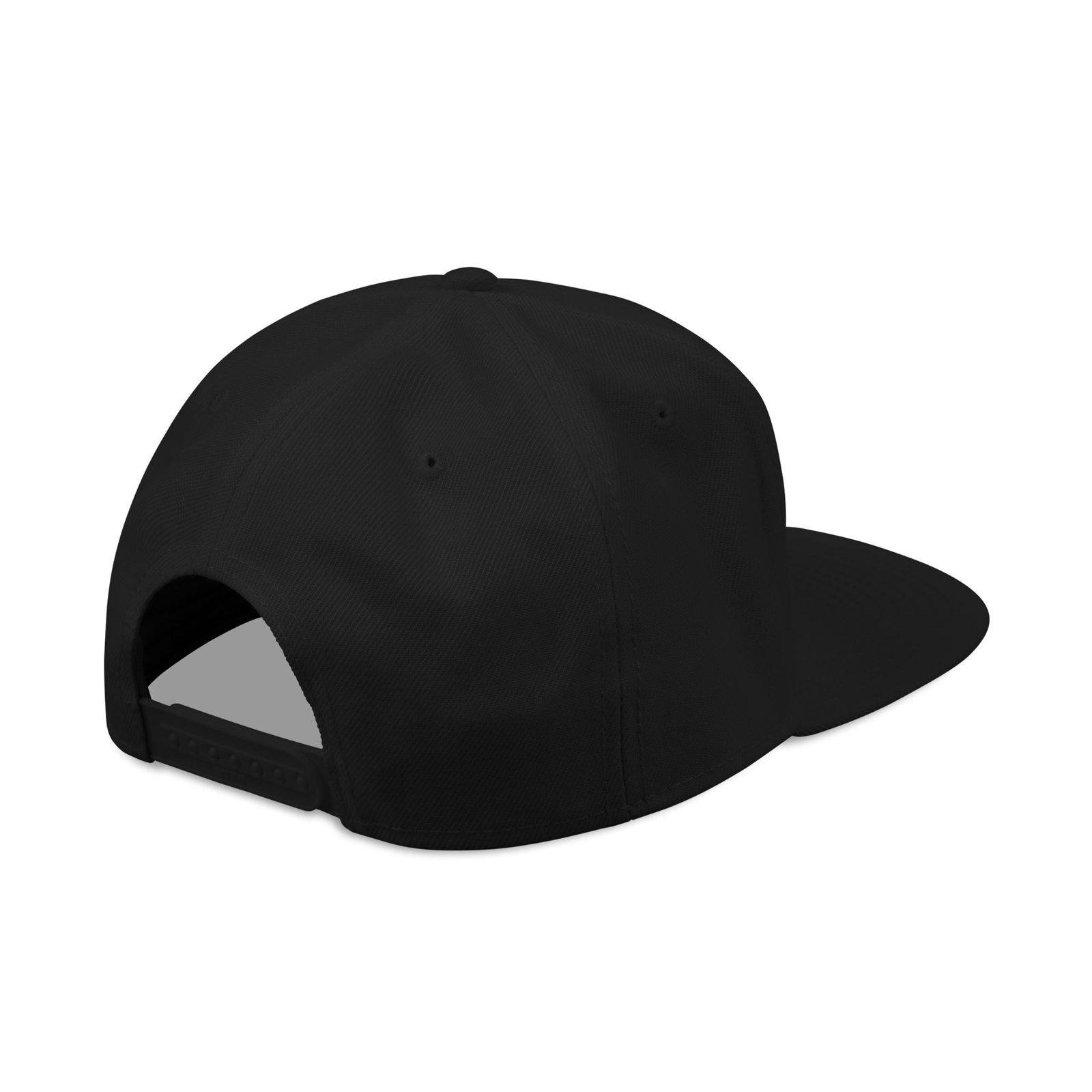 MuckU2 Snapback Poker Cap – Gradient Silver & Blue Logo