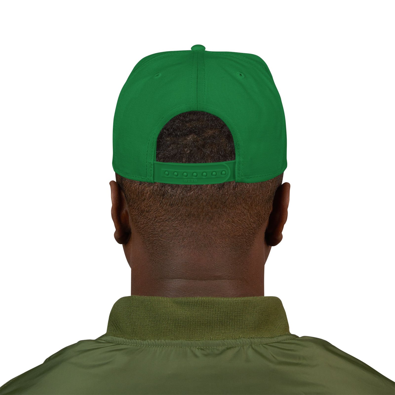 MuckU2 Snapback Poker Cap – Gradient Silver & Blue Logo