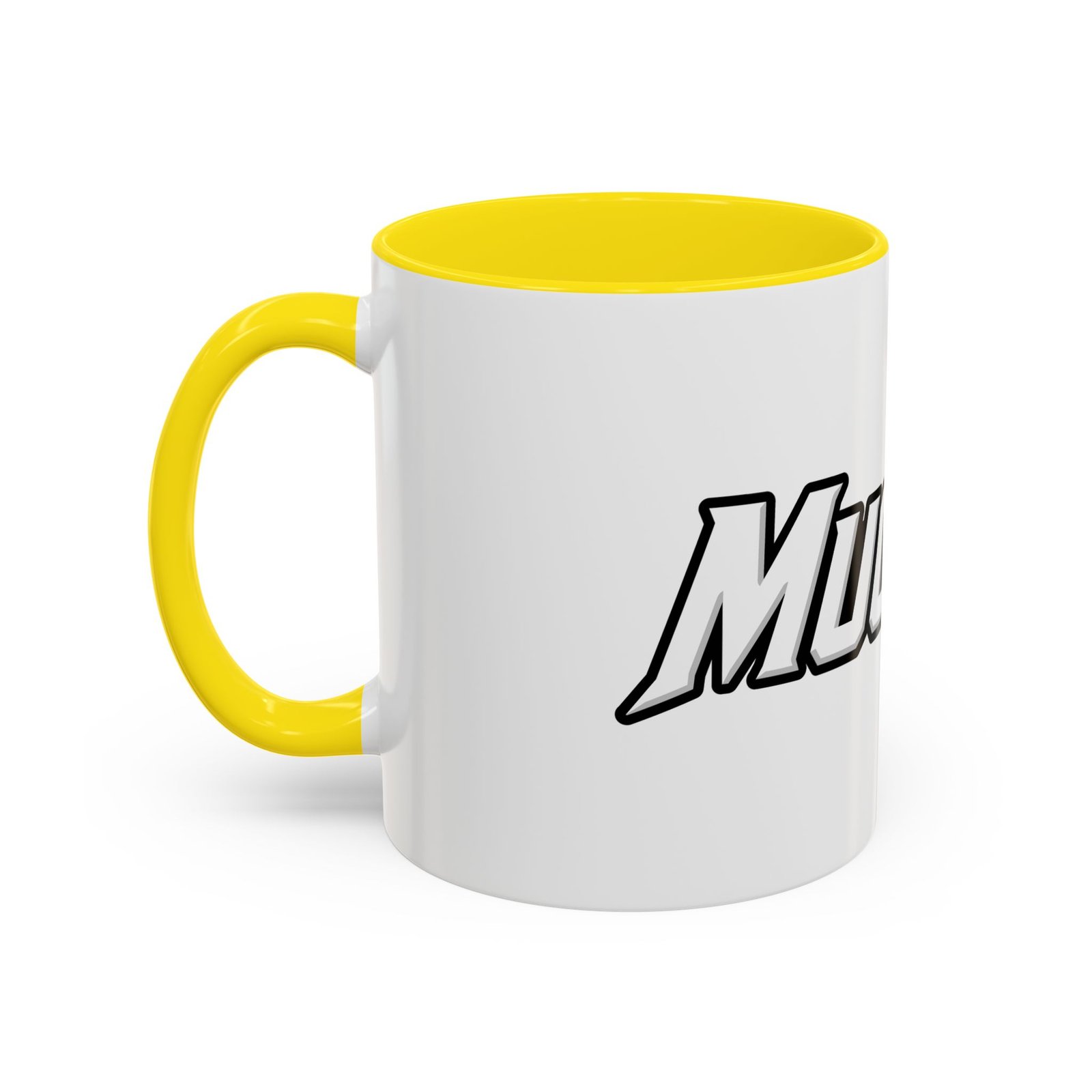 MuckU2 Mug – White & Red Logo Poker Coffee Mug