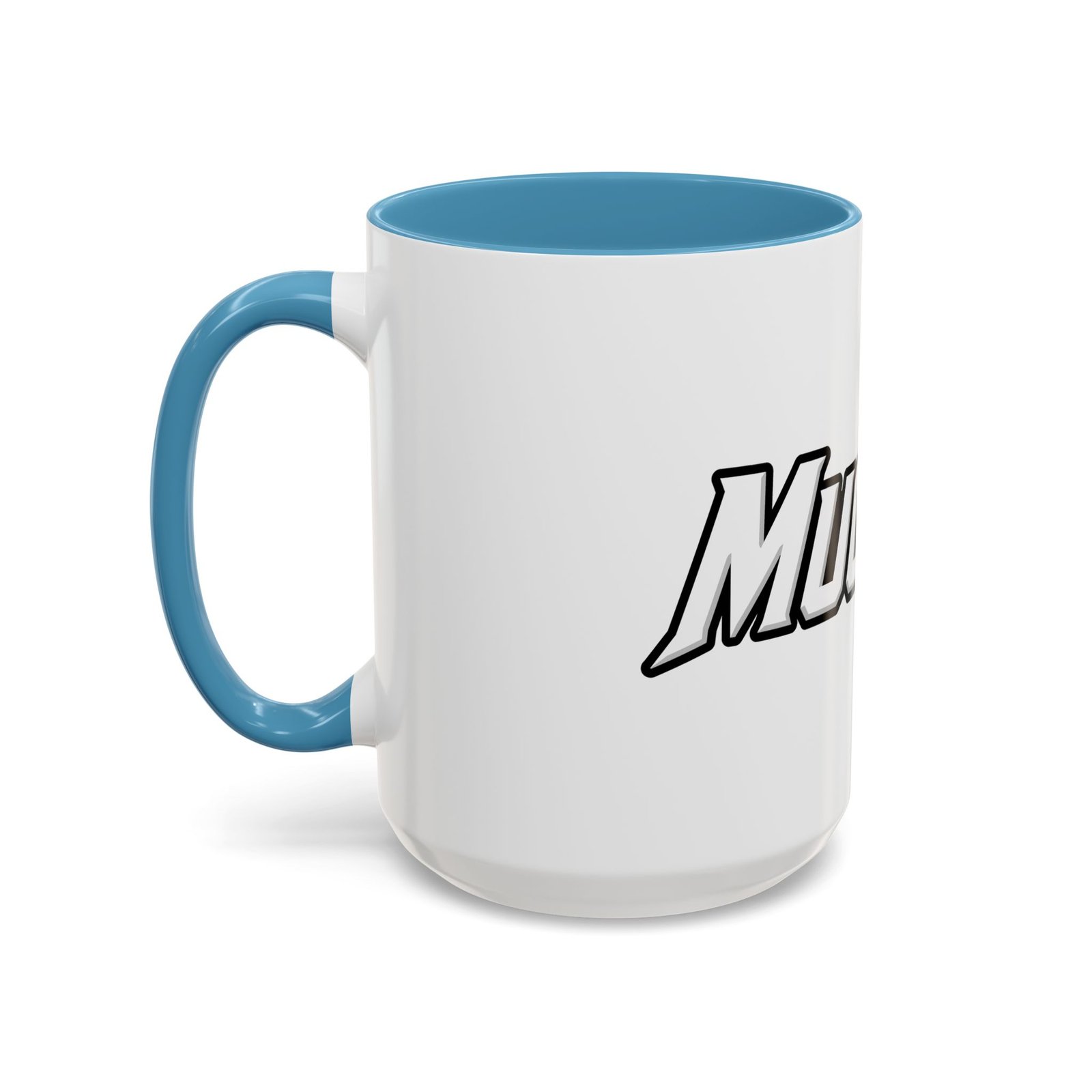 MuckU2 Mug – White & Red Logo Poker Coffee Mug