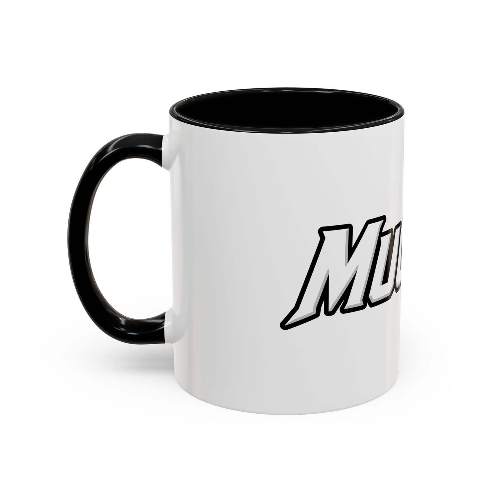 MuckU2 Mug – White & Red Logo Poker Coffee Mug