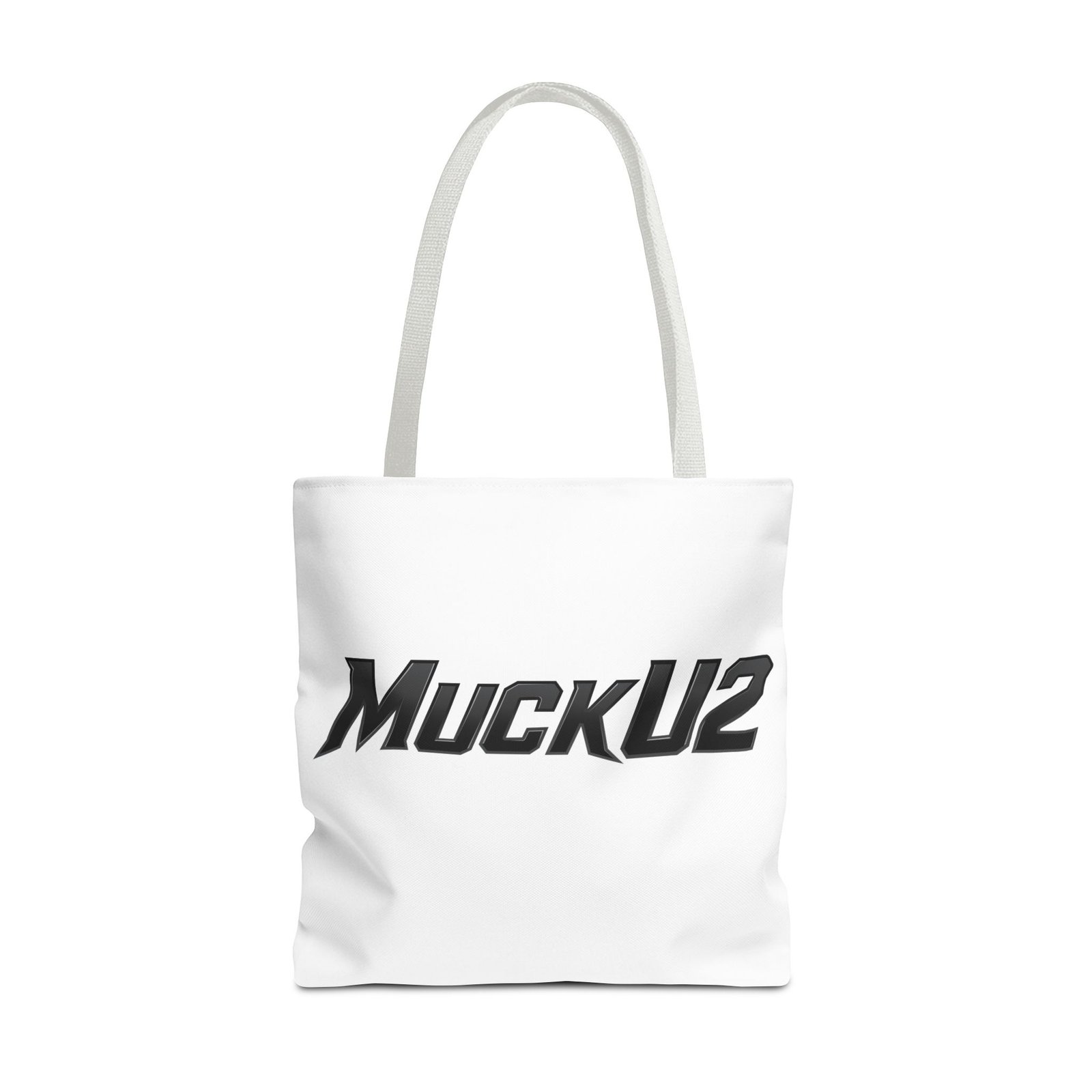 MuckU2 Canvas Tote Bag – Black Poker Logo